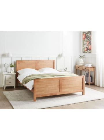 Beliani Doppelbett CHAMPAGNAT in Braun - (W) 166 x (H) 100 x (L) 212 cm