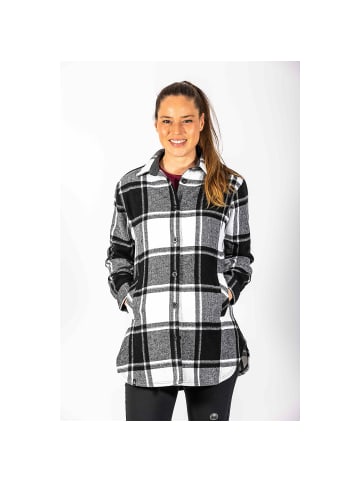 Maul Sport Flanellbluse Sanremo in Dunkelgrau