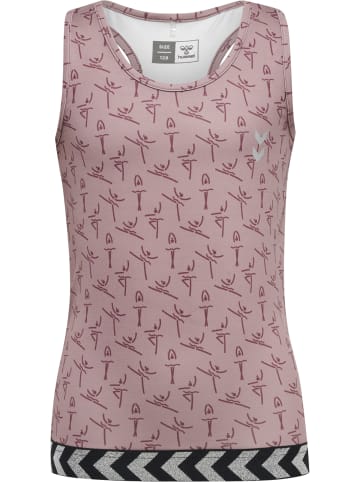 Hummel Hummel T-Shirt Ringerrücken Hmlprima Mädchen in WOODROSE