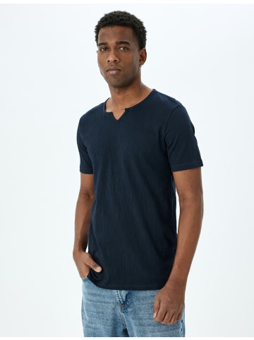 KOTON TSHIRT SS BSC in Marineblau