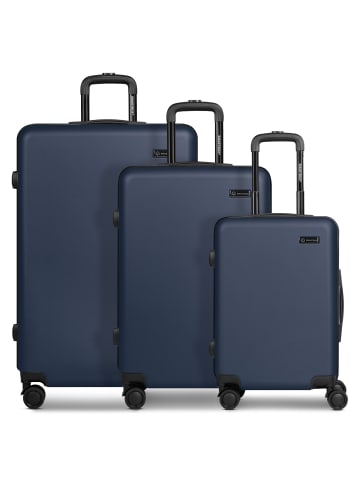 Smartbox Edition 05 4 Rollen Kofferset 3-teilig in navy
