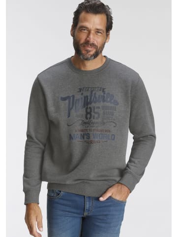 Man's World Sweatshirt in anthrazit melange
