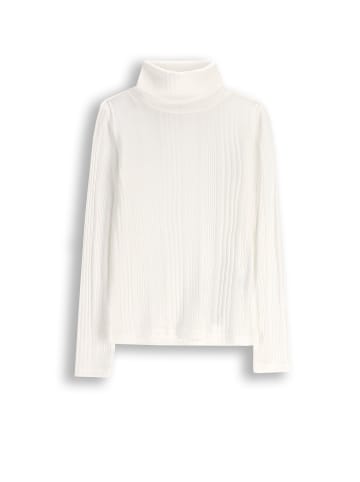 Coccodrillo Strickpullover mit Rollkragen in ecru