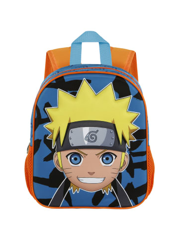 Naruto Rucksack Happy-Small 3D in blau