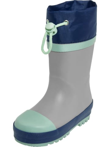 Playshoes Kinder Gummistiefel "Basic" in Grau