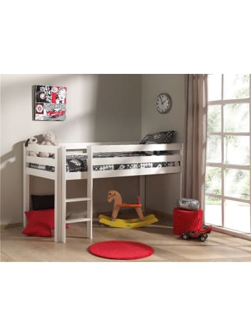 58 aufm Kessel KINDERBETT Karolina 210x114x106 aus Massivholz in Weiß