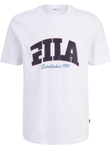 Fila T-Shirt "Lanaken Regular Graphic Tee" in Weiß