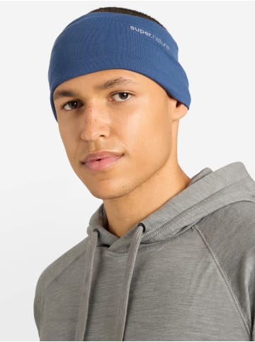 super.natural Merino Stirnband WANDERLUST HEADBAND in blau