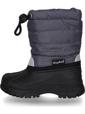 Playshoes Kinder Winterschuhe in Grau