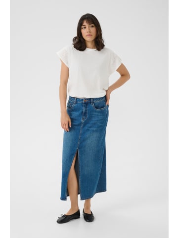 Kaffe Bluse kurzarm KAclaudi Baggy fit in Chalk