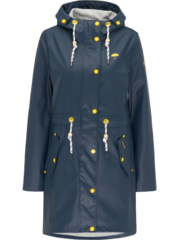 Schmuddelwedda Damen Regenmantel in Marine