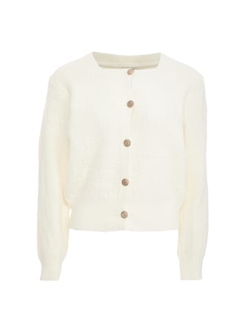 faina Women Cardigan in Wollweiss