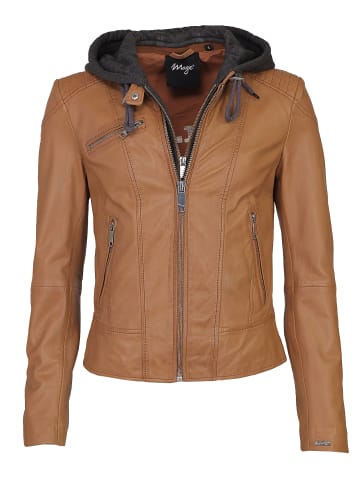 Maze Lederjacke Mico in cognac