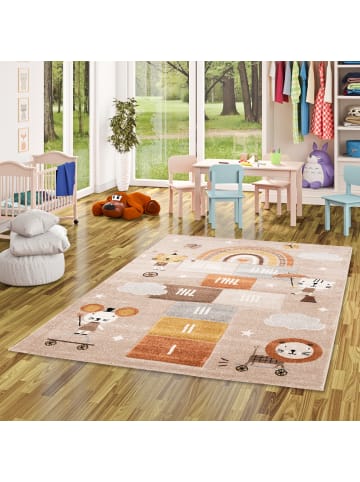 Pergamon Kinderteppich Maui Kids Spielwelt in beige