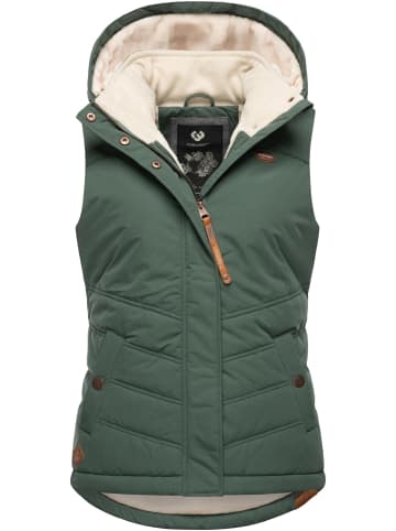 ragwear Steppweste Hesty in Pine Green23