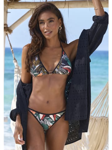 Sunseeker Triangel-Bikini-Top in schwarz bedruckt