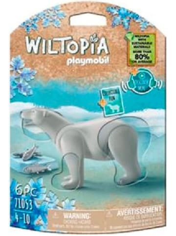 Playmobil PLAYMOBIL WILTOPIA 71053 Eisbär viel Zubehör Tier-Sammelkarte ab 4 Jahre