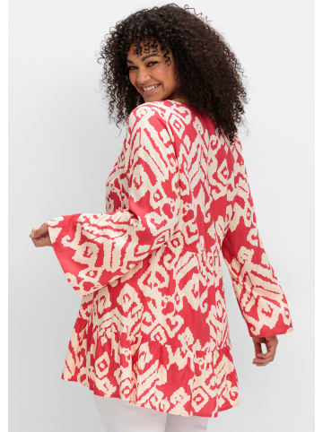 sheego by Joe Browns Volantbluse in hummer-gemustert