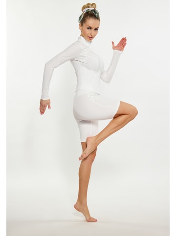 IZIA Damen Shorts in Wollweiss