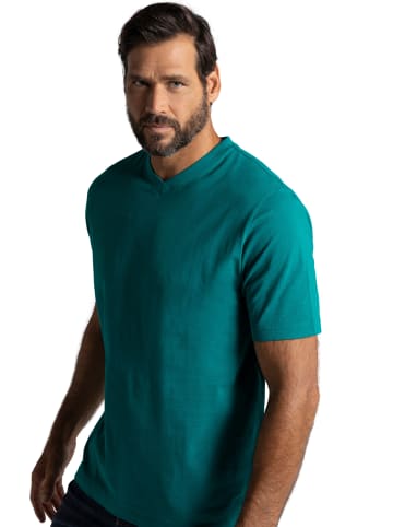 JP1880 Kurzarm T-Shirt in petrol