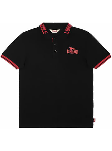 Lonsdale Polo "Byermoor" in Schwarz