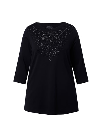 Ulla Popken Shirt in schwarz