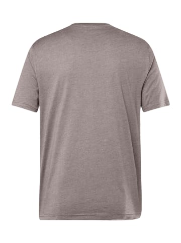 Men Plus Kurzarm T-Shirt in grau