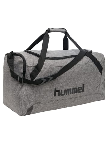 Hummel Klassische Sporttasche Trainings- & Reisetasche CORE SPORTS BAG in Grau