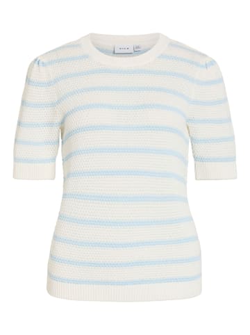 Vila Strickoberteil in White Alyssum 3