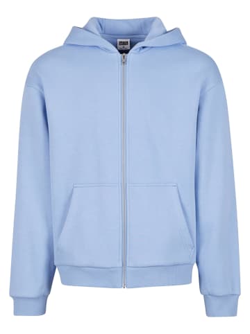 Urban Classics Urban Classics Zip-Kapuzenpullover in powderblue