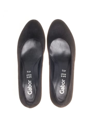 Gabor Fashion Plateau Pumps in Schwarz