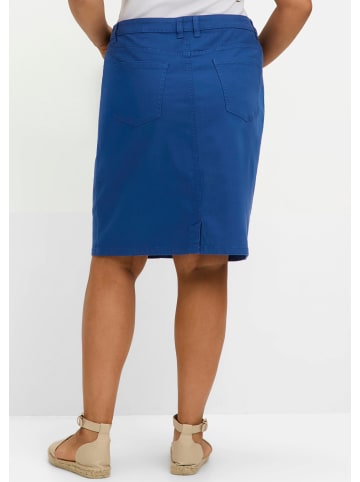 sheego Bleistiftrock in blaubeere
