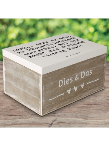 Mr. & Mrs. Panda Geschenkbox Spruch Motivierender Fitness-Traine... in Weiß