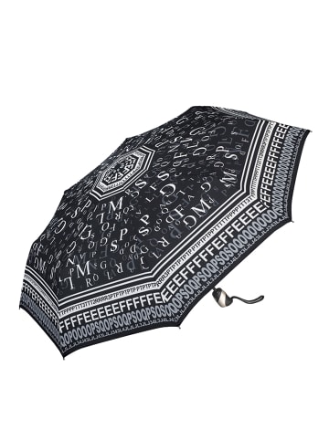 happy rain Selection Easymatic Ultra Light Auf-Automatik Taschenschirm in letters