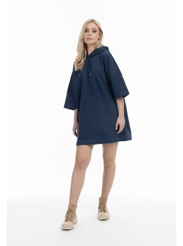 DreiMaster Vintage Oversize Sweatshirtkleid in Marine