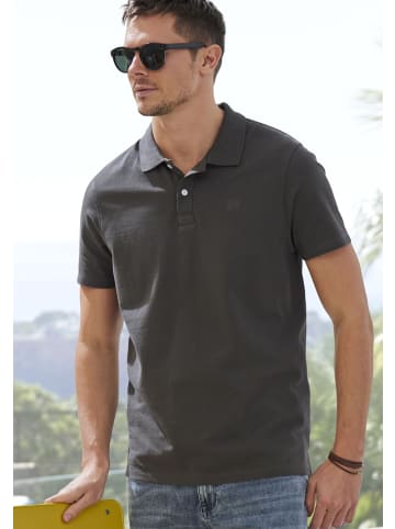 John Devin Poloshirt in schwarz / dunkelgrau