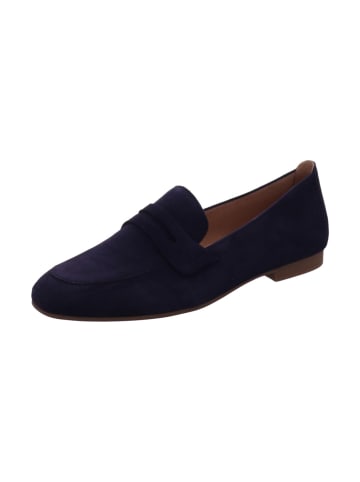 Gabor Damenslipper glatte-oder Ledersohle bis 25 mm  in  Blau