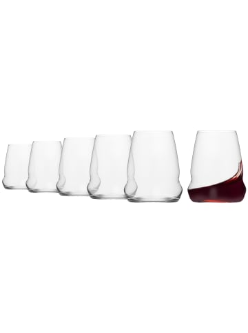 Stölzle 6er Set Rotweinbecher Cocoon 556 ml in transparent