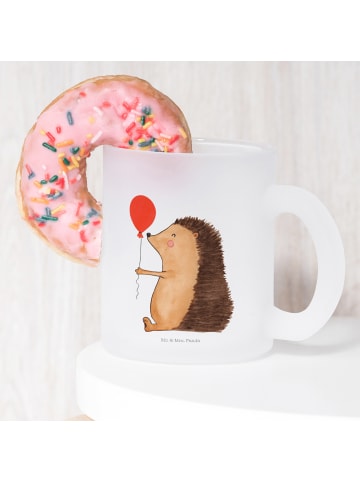 Mr. & Mrs. Panda Kaffeetasse Igel Luftballon ohne Spruch in Transparent