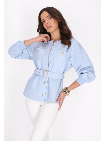 faina Women Jacket in light blue
