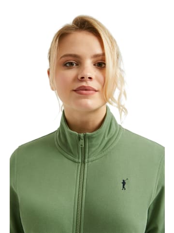 Polo Club Sweatshirt in Schlammgrüne