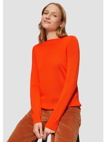 s.Oliver Strickpullover langarm in Orange