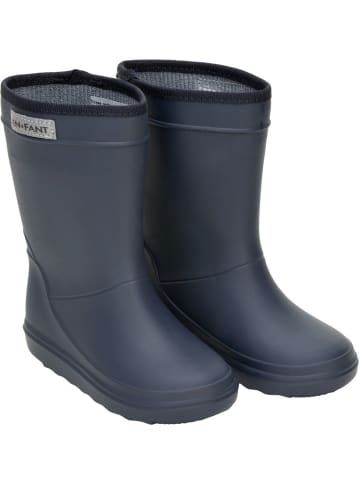 En Fant Kinder Gummistiefel "Rain Boots Solid" in Blau