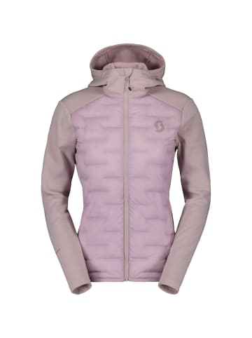 SCOTT W DEFINEDWARM HYBRID HOODY in Pink