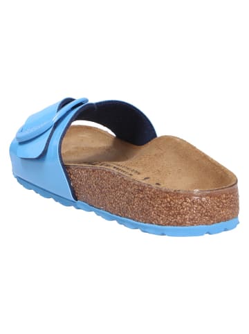 Birkenstock Tieffußbett Pantolette in blau