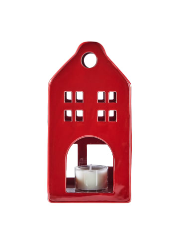 Butlers Teelichthaus DELFT in Rot