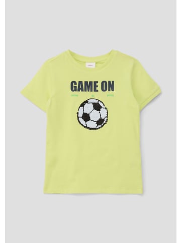 s.Oliver T-Shirt in 7017_limettengrün