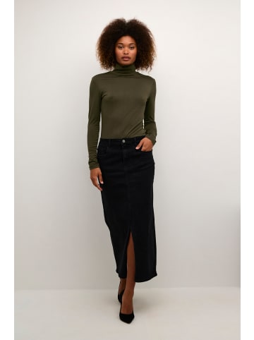 Kaffe Langarm-Shirt Yoko Tight fit in Forest Night