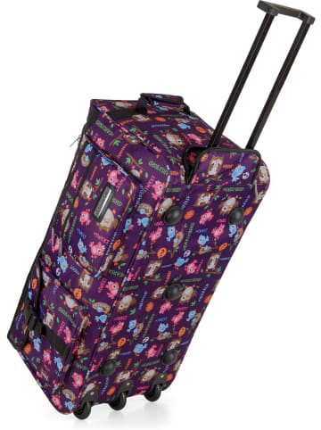 normani Reisetasche mit 3 Rollen 80 Liter in Eule