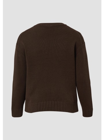 QS Strickpullover in 8947_dunkelbraun